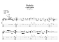 "NEBULA" - Guitar Tablature