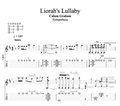 "LIORAH'S LULLABY" - Guitar Tablature