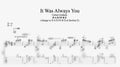 "IT WAS ALWAYS YOU" - Guitar Tablature
