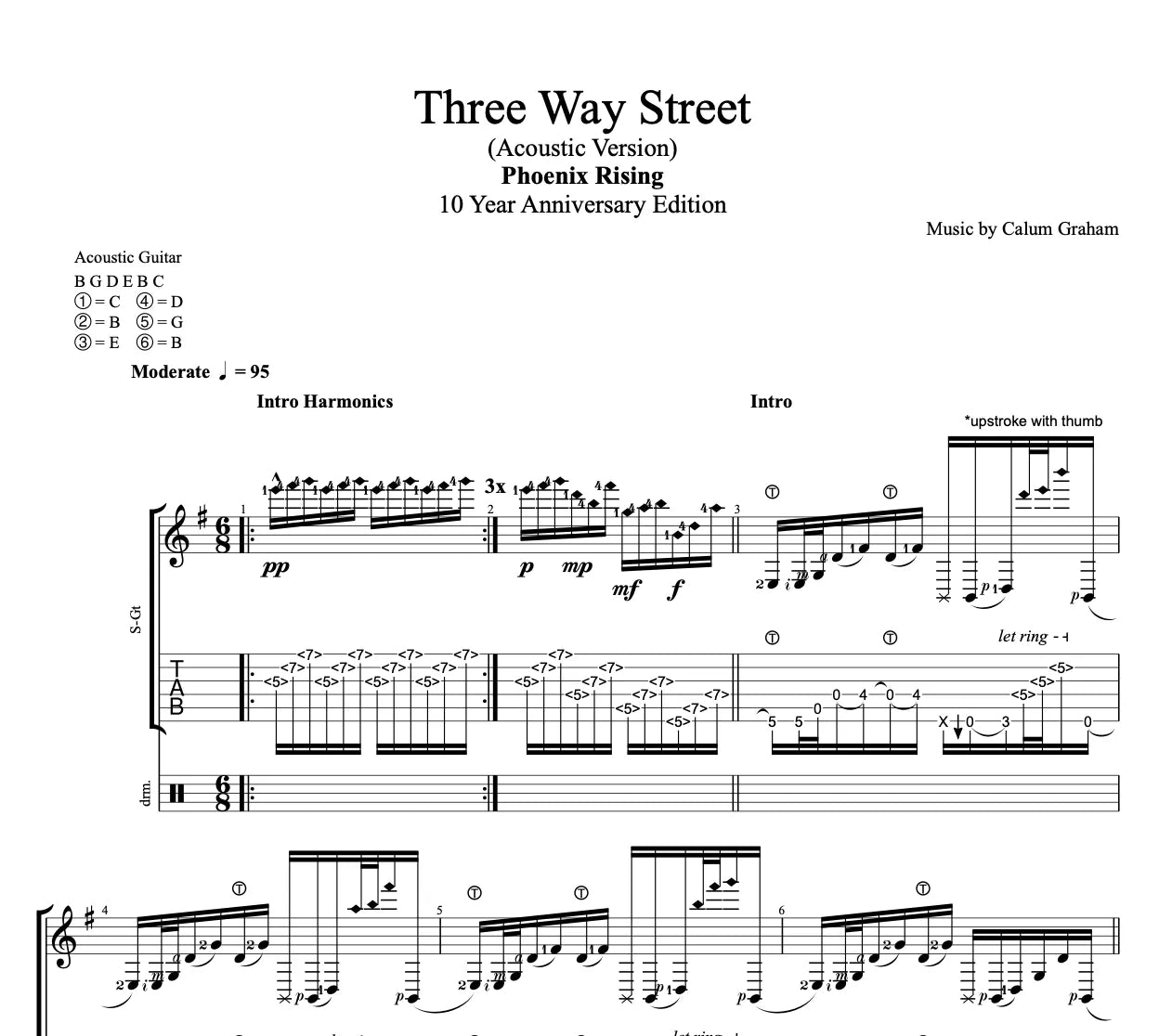 "3 WAY STREET" - Guitar Tablature