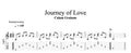 "JOURNEY OF LOVE" - Guitar Tablature