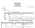 "INDIVISIBLE" - Guitar Tablature