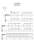 "IN LAK'ECH" - Guitar Tablature